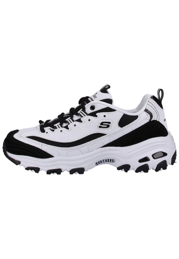 Skechers Sneaker Leder Weiß - surf4shoes