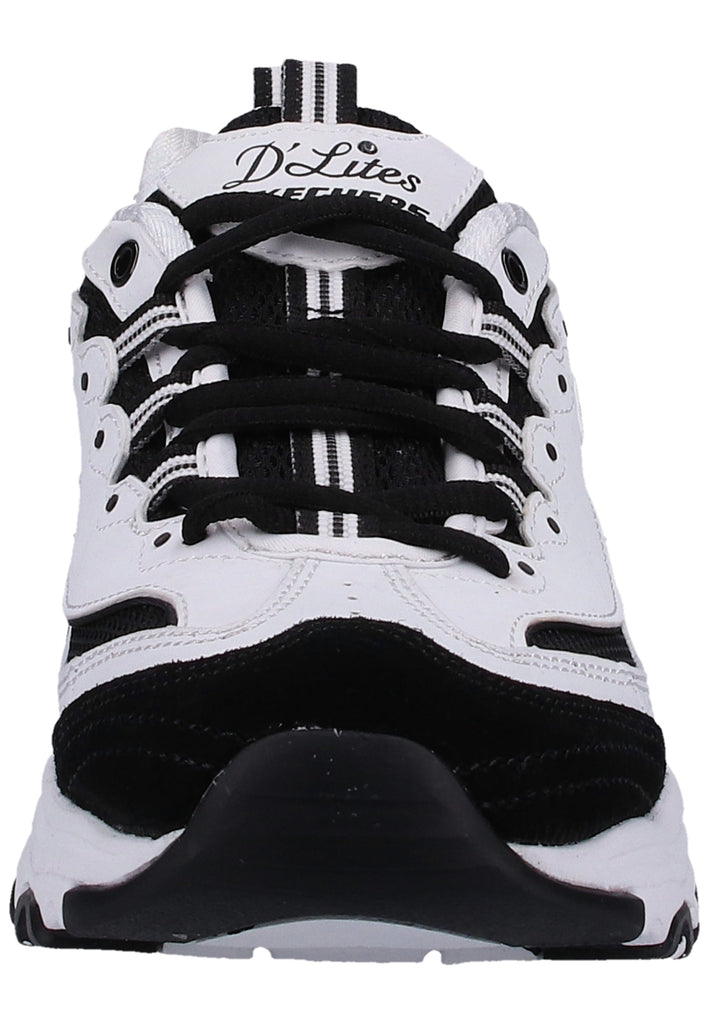 Skechers Sneaker Leder Weiß - surf4shoes