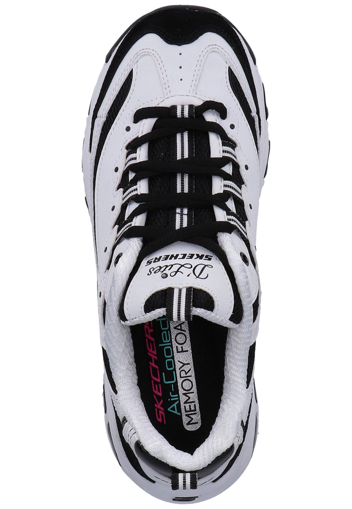 Skechers Sneaker Leder Weiß - surf4shoes