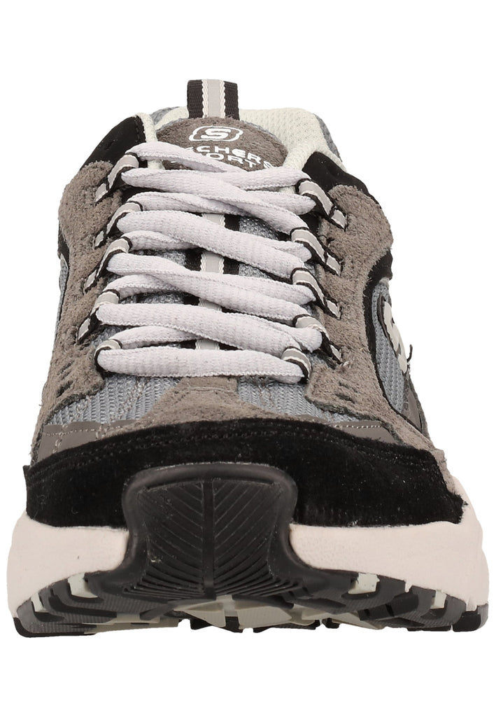 Skechers Sneaker Leder Grau - surf4shoes