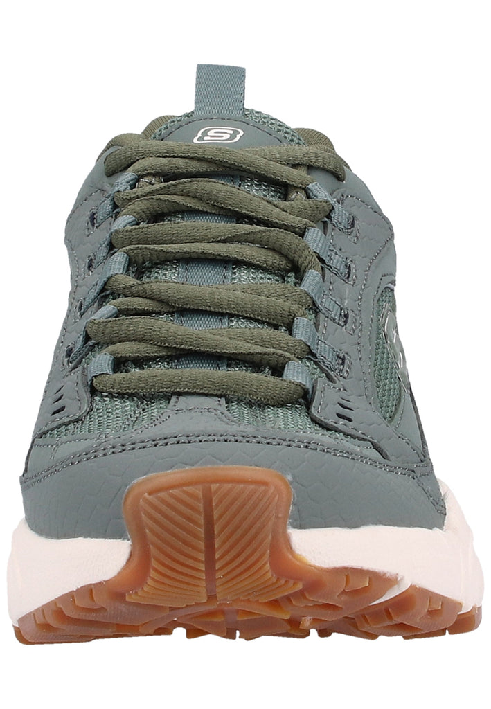 Skechers Sneaker Leder Grün - surf4shoes