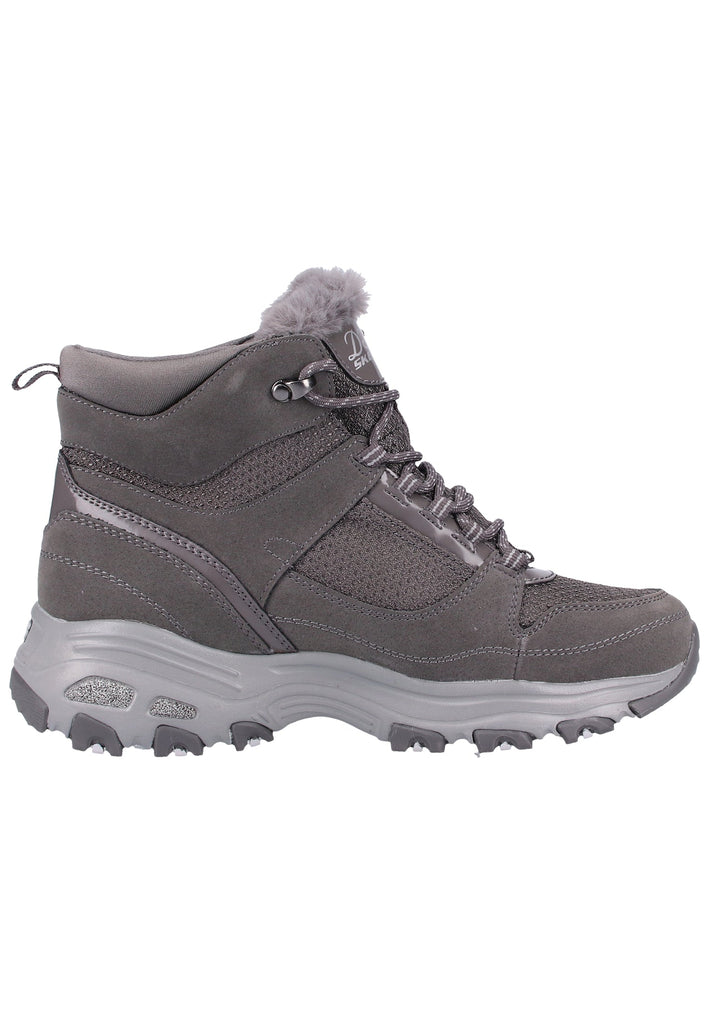 Skechers Stiefelette Leder Grau - surf4shoes