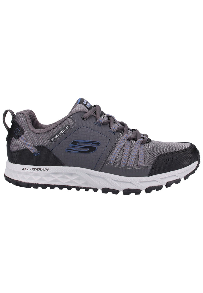 Skechers Sneaker Leder Grau - surf4shoes