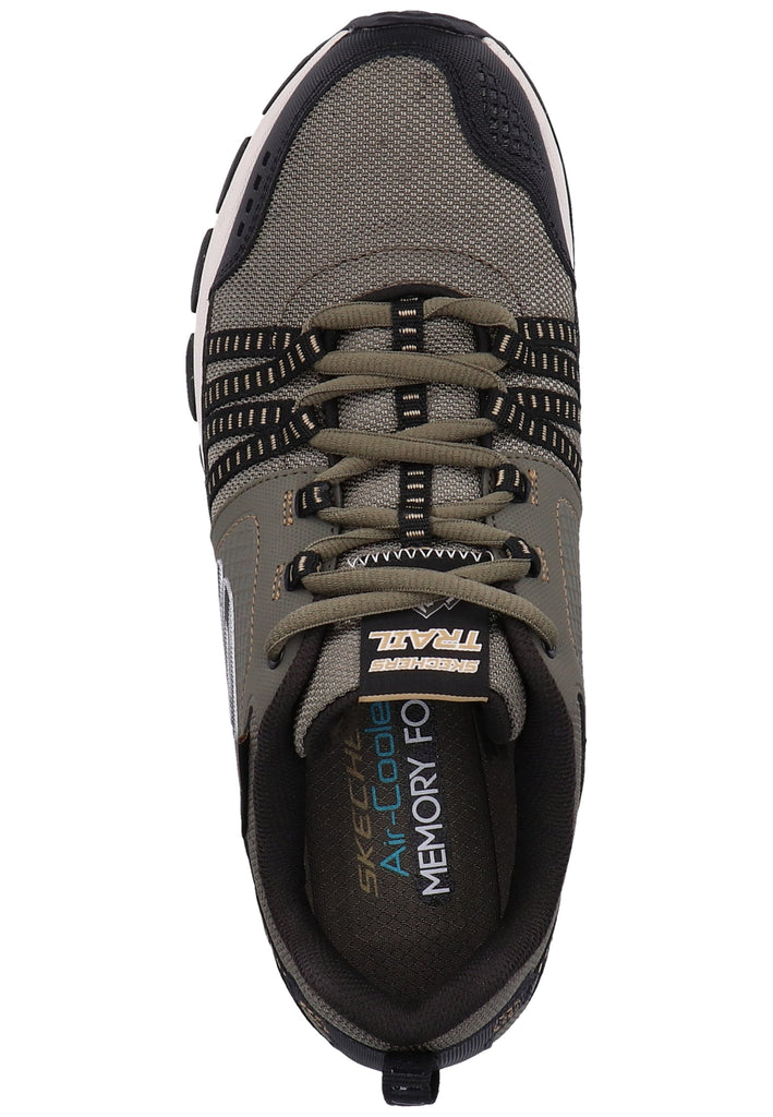 Skechers Sneaker Leder Dunkelgrün - surf4shoes