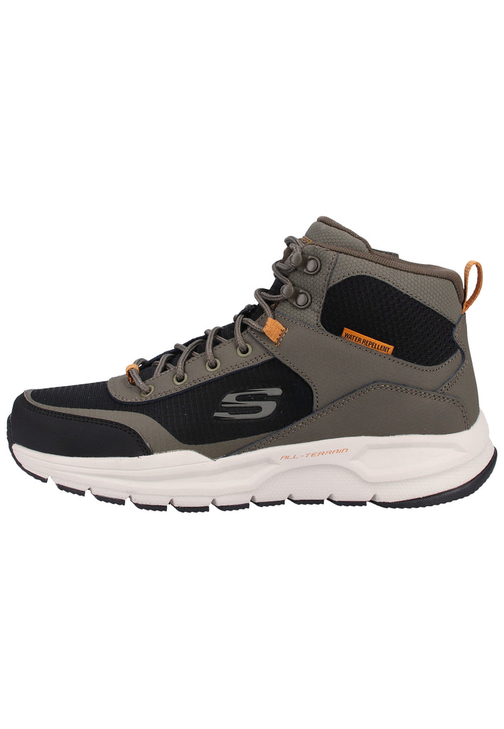 Skechers Sneaker Leder Dunkelgrün - surf4shoes