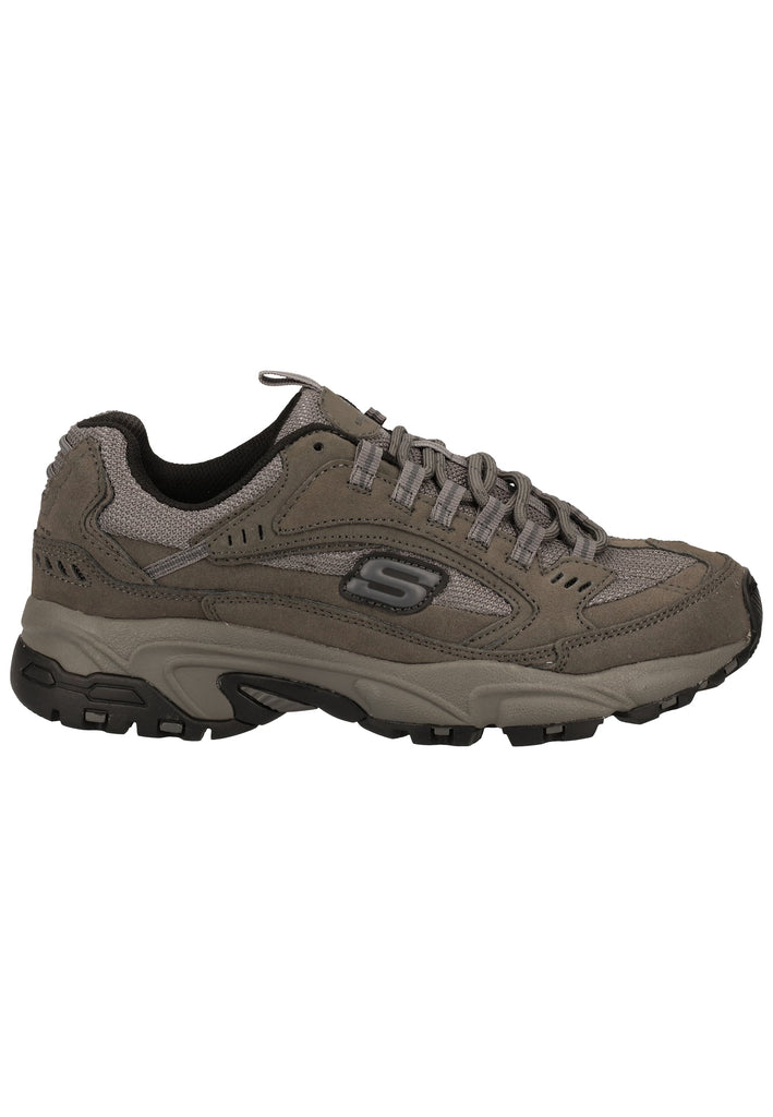 Skechers Sneaker Veloursleder/Textil Grau - surf4shoes