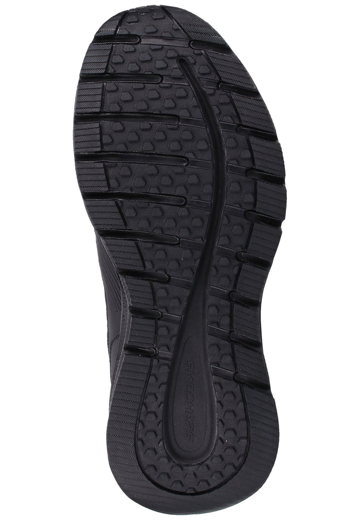 Skechers Sneaker Leder/Textil Schwarz - surf4shoes