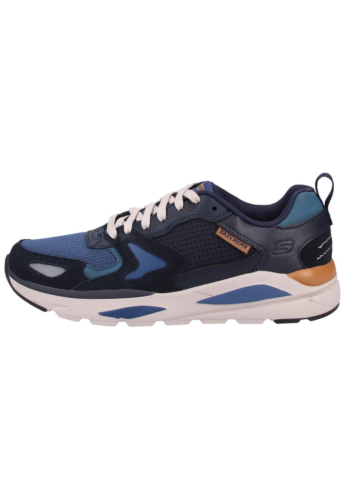 Skechers Sneaker Leder Blau - surf4shoes