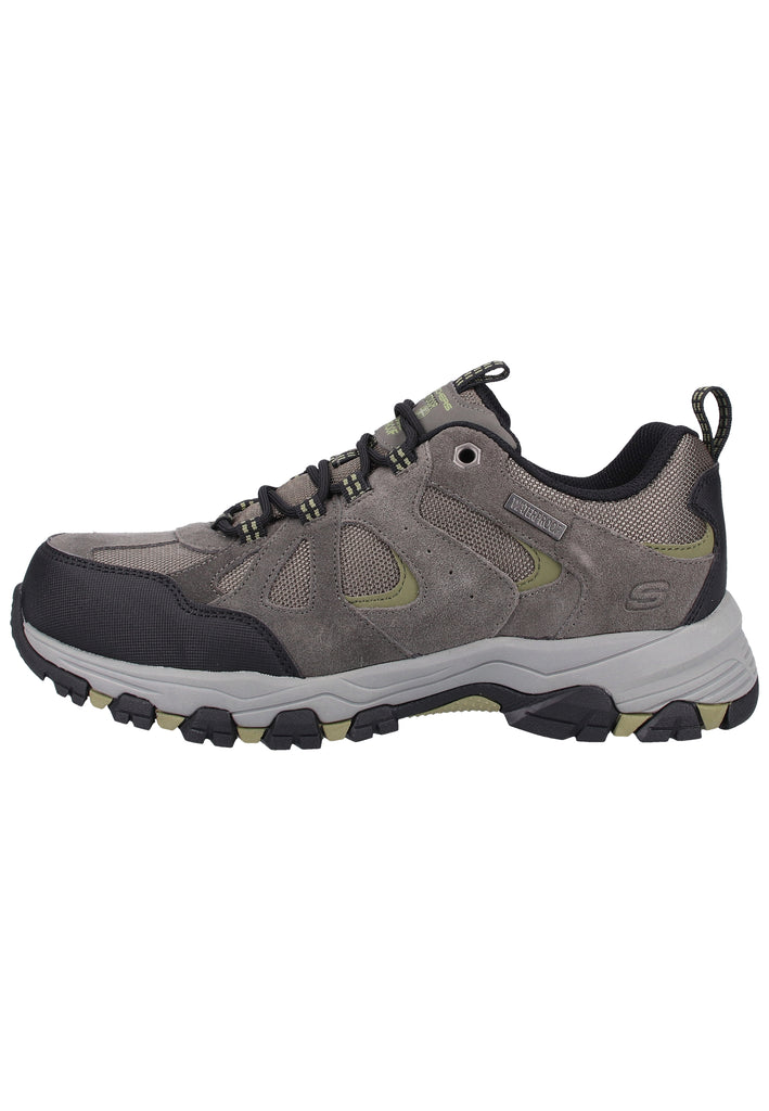Skechers Sneaker Leder Grau - surf4shoes