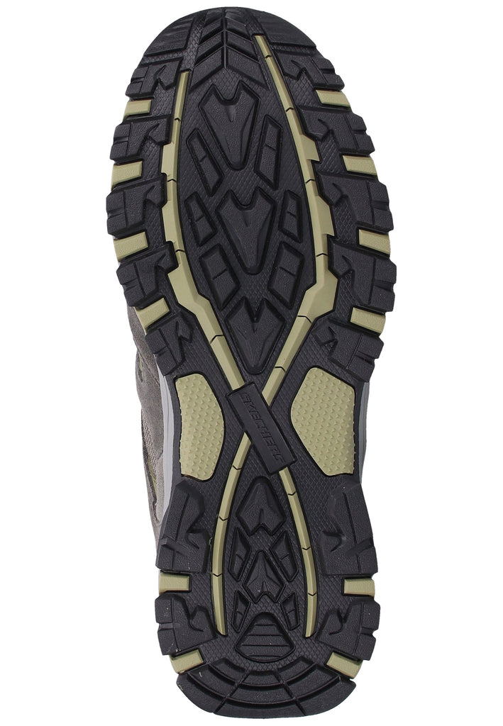 Skechers Sneaker Leder Grau - surf4shoes