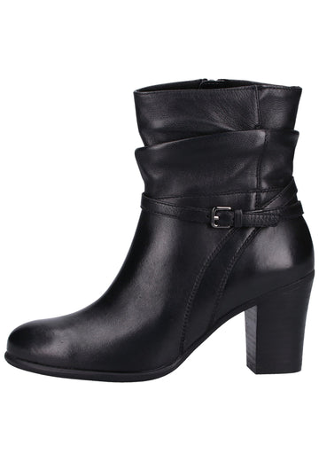 SPM Stiefelette Leder/Synthetik Schwarz - surf4shoes