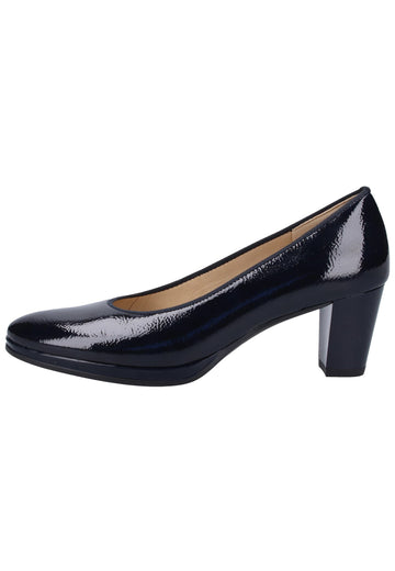 ara Pumps Leder Navy - surf4shoes