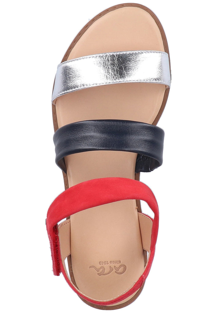 ara Sandalen Glattleder Silber - surf4shoes