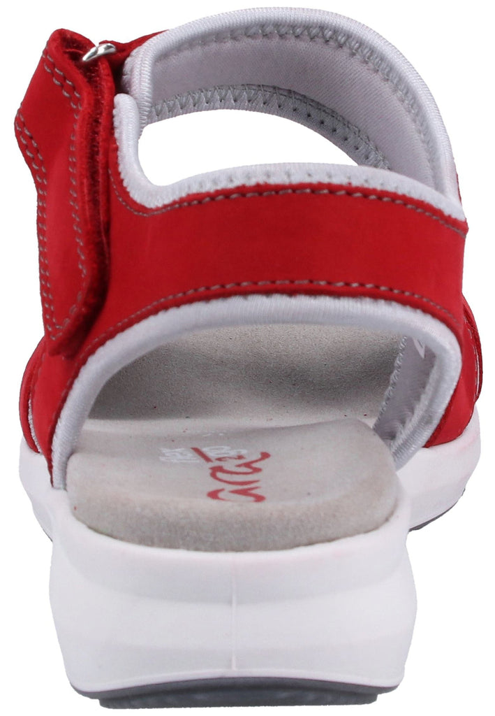 ara Sandalen Nubukleder Rot - surf4shoes