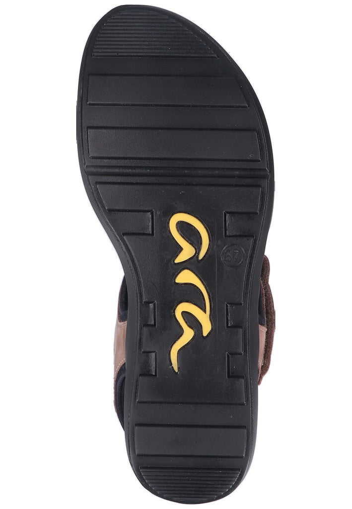 ara Sandalen Nubukleder Taupe - surf4shoes