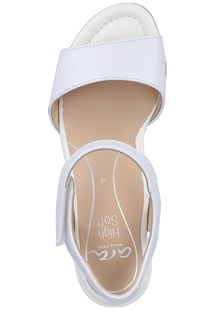 ara Sandalen Glattleder Weiß - surf4shoes