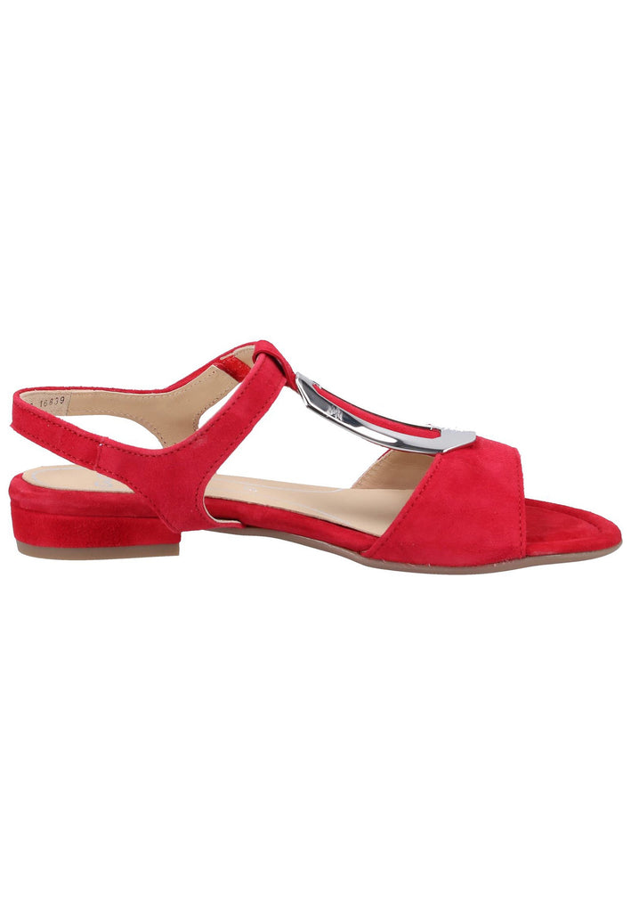 ara Sandalen Leder Rot - surf4shoes
