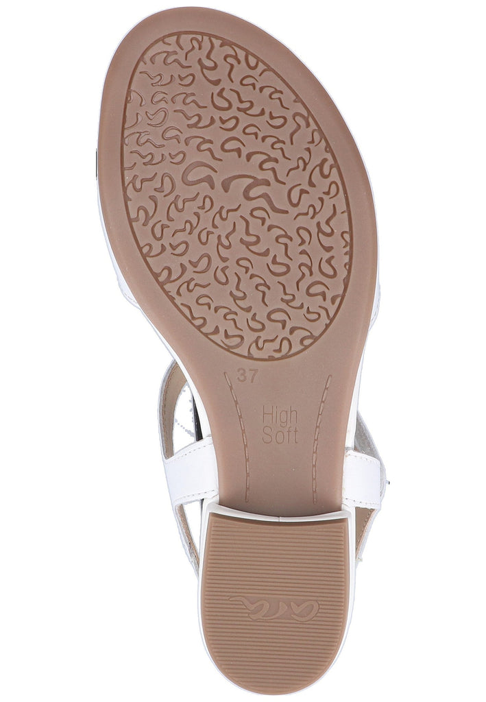 ara Sandalen Leder Weiß - surf4shoes