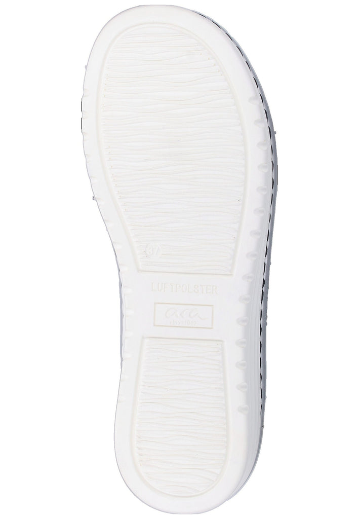 ara Pantoletten Nubukleder Blau - surf4shoes