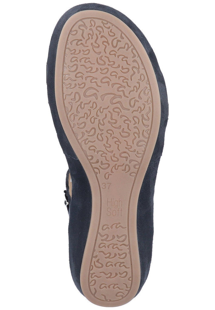 ara Sandalen Leder Blau - surf4shoes