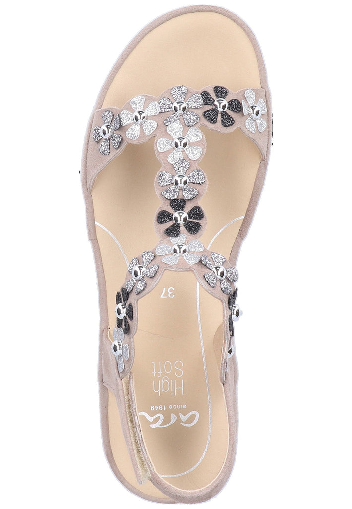 ara Sandalen Leder Taupe - surf4shoes