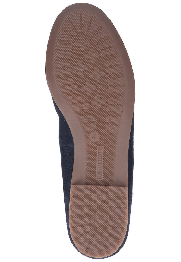 ara Ballerinas Leder Blau - surf4shoes