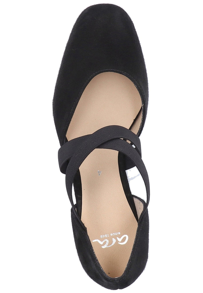 ara Pumps Leder Schwarz - surf4shoes