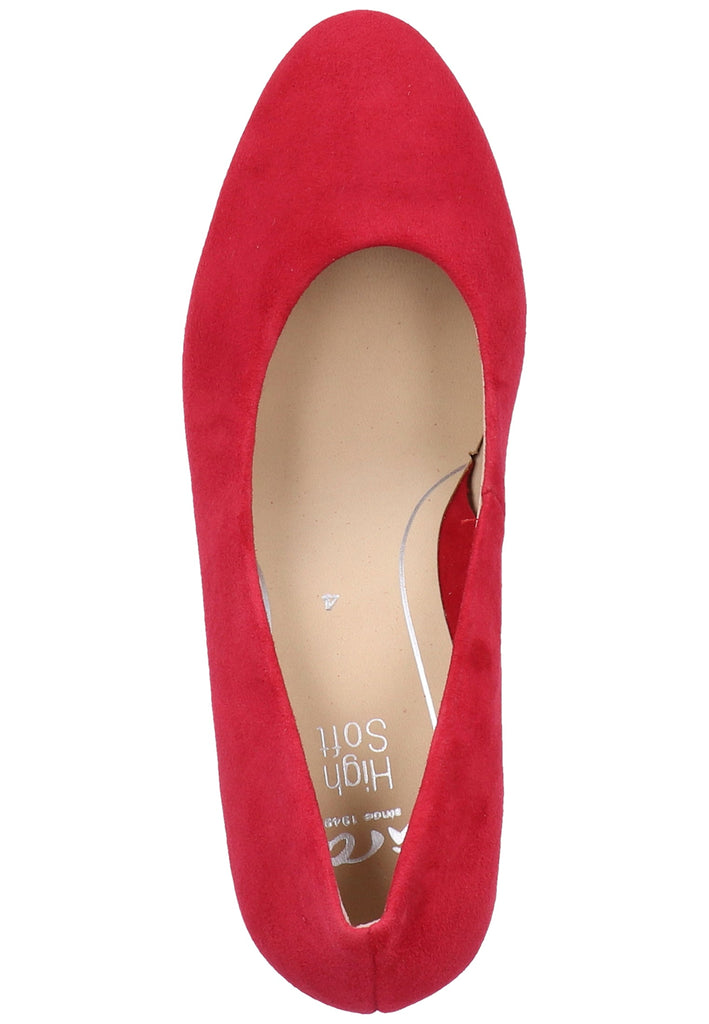 ara Pumps Samt Rot - surf4shoes