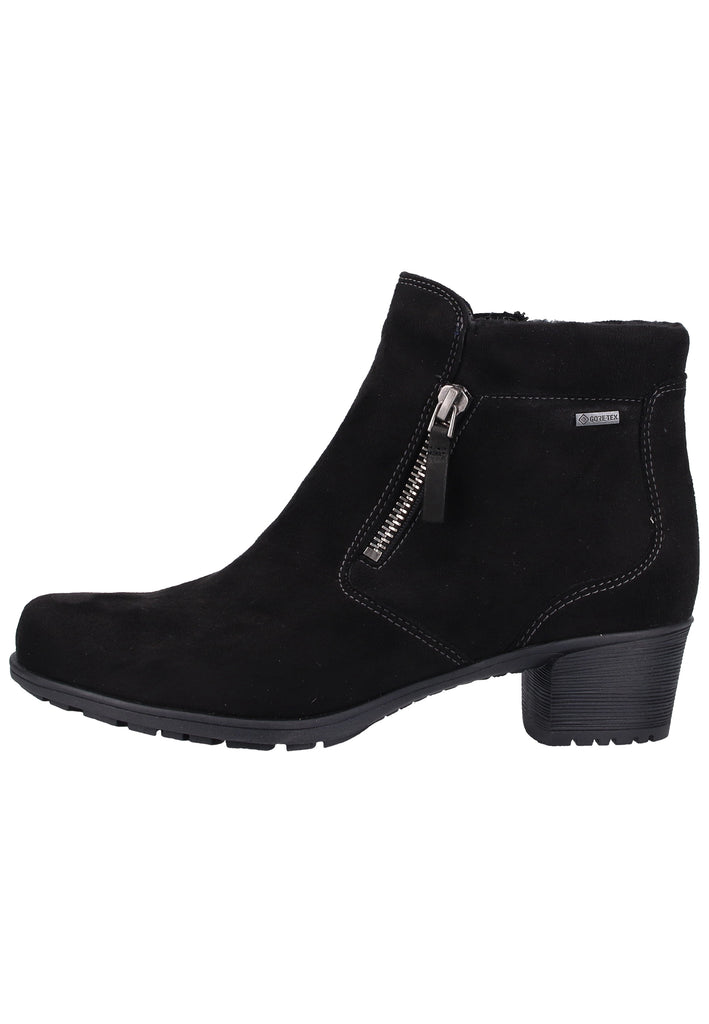 ara Stiefelette Lederimitat/Textil Schwarz Warmfutter - surf4shoes