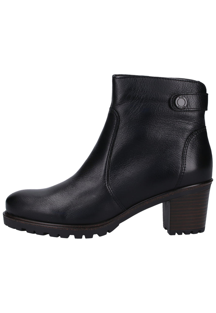 ara Stiefelette Glattleder Schwarz Warmfutter - surf4shoes