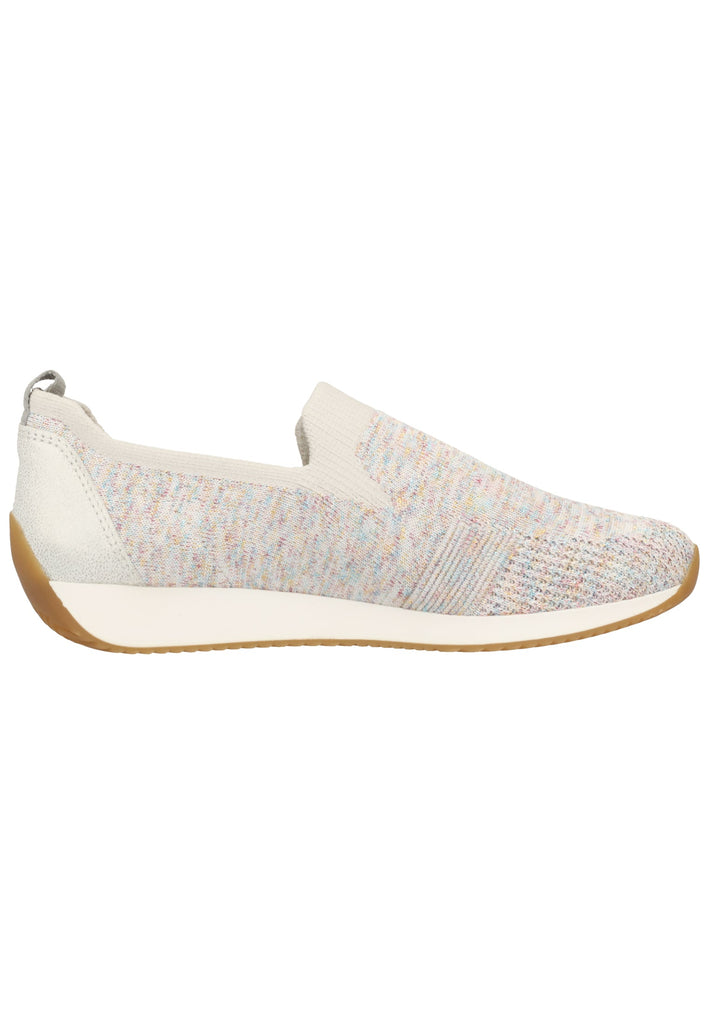 ara Sneaker Leder/Textil Candy/Weiß - surf4shoes
