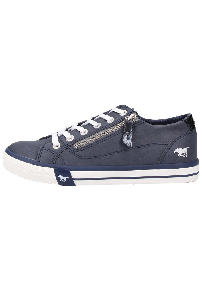 Mustang Sneaker Lederimitat Navy - surf4shoes