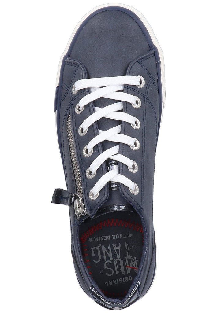 Mustang Sneaker Lederimitat Navy - surf4shoes