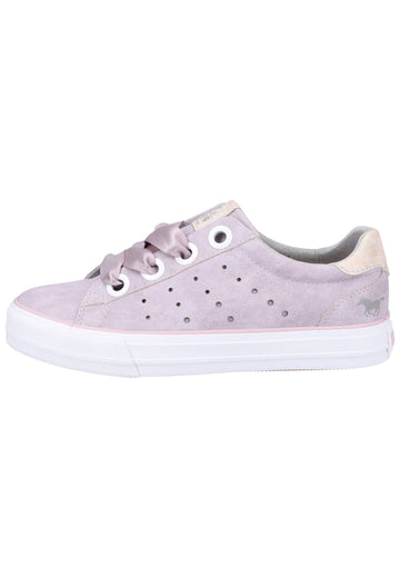 Mustang Sneaker Lederimitat Flieder - surf4shoes