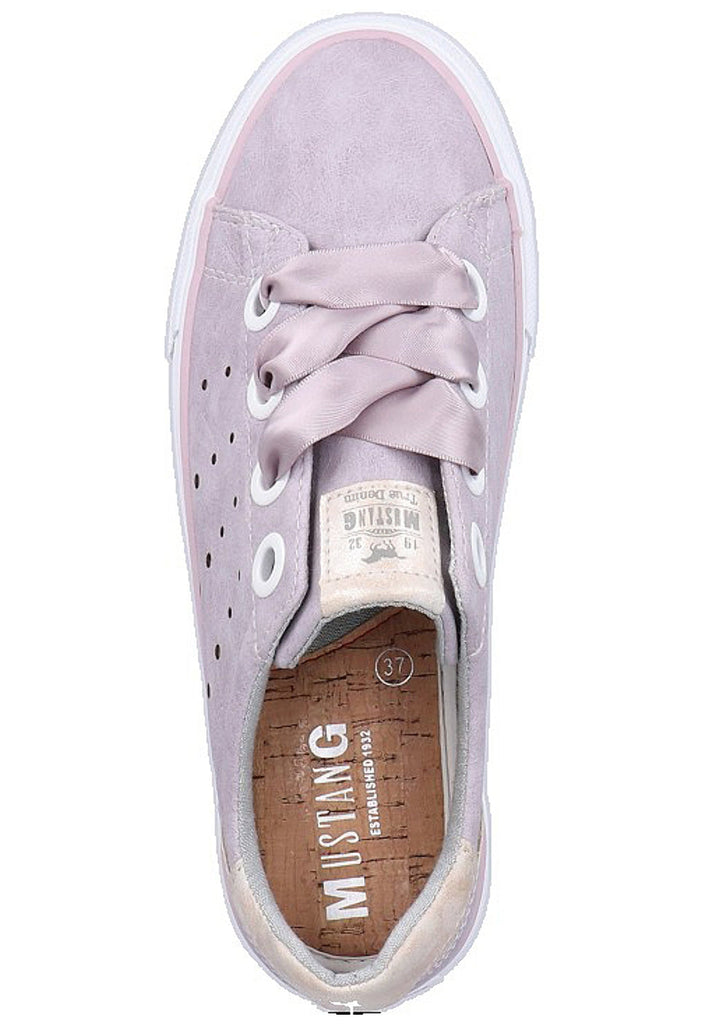 Mustang Sneaker Lederimitat Flieder - surf4shoes