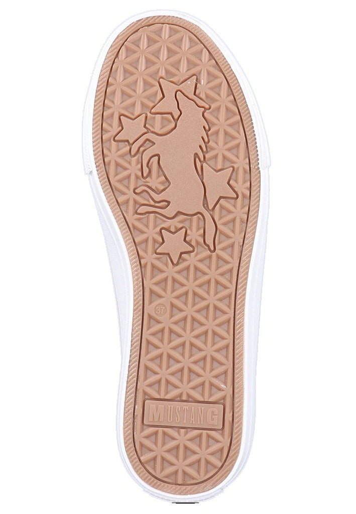 Mustang Sneaker Lederimitat Flieder - surf4shoes