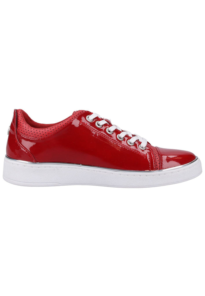 Mustang Sneaker Lederimitat/Textil Rot - surf4shoes