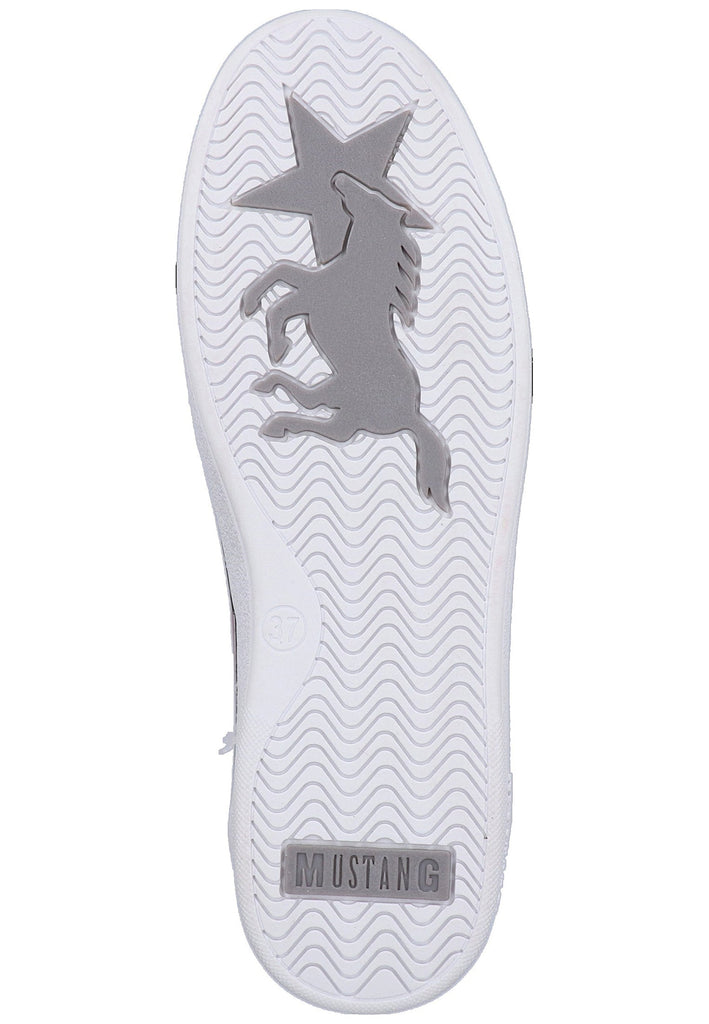 Mustang Sneaker Lederimitat/Textil Rot - surf4shoes