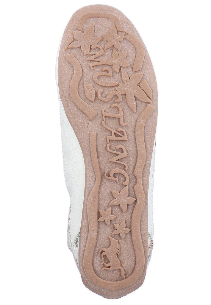 Mustang Halbschuhe Lederimitat/Textil Multicolor - surf4shoes