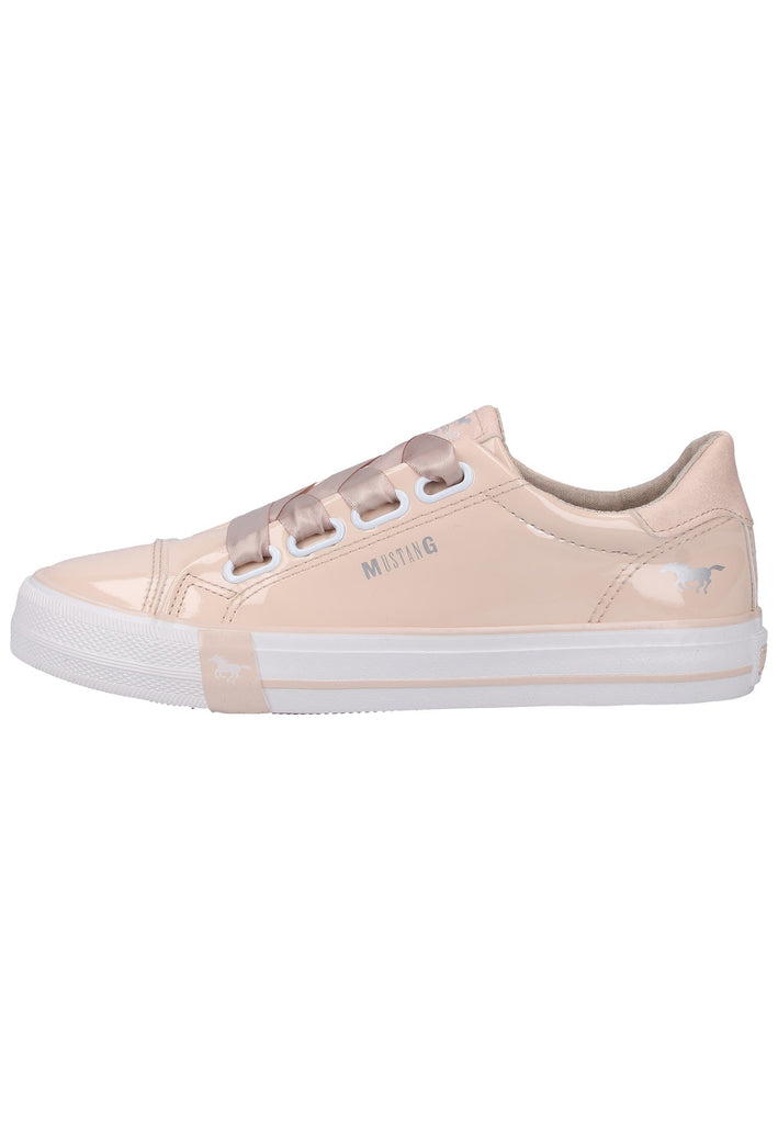 Mustang Sneaker Lederimitat Nude - surf4shoes