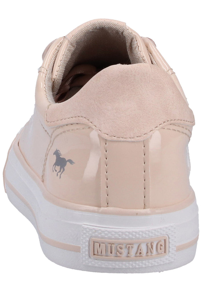 Mustang Sneaker Lederimitat Nude - surf4shoes