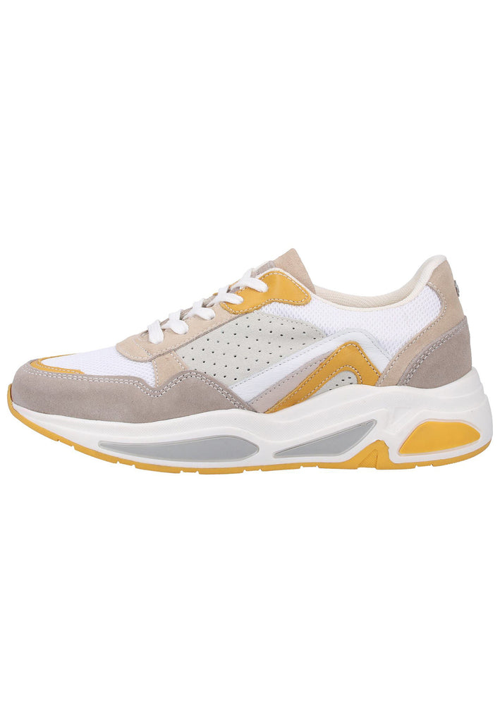 Mustang Sneaker Leder/Textil Beige - surf4shoes