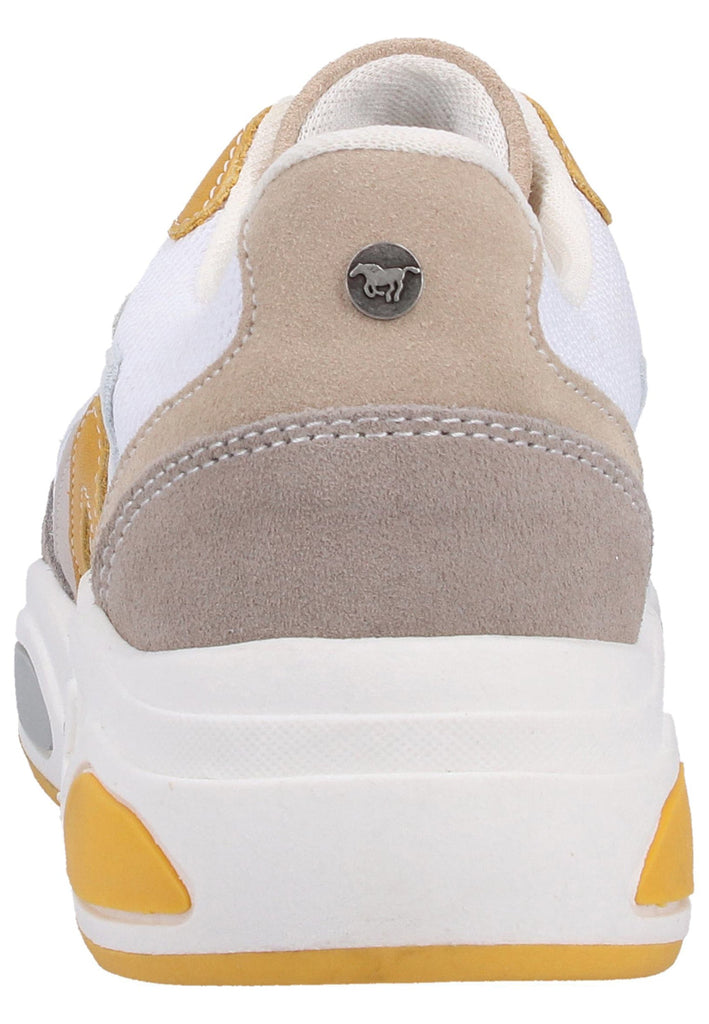 Mustang Sneaker Leder/Textil Beige - surf4shoes
