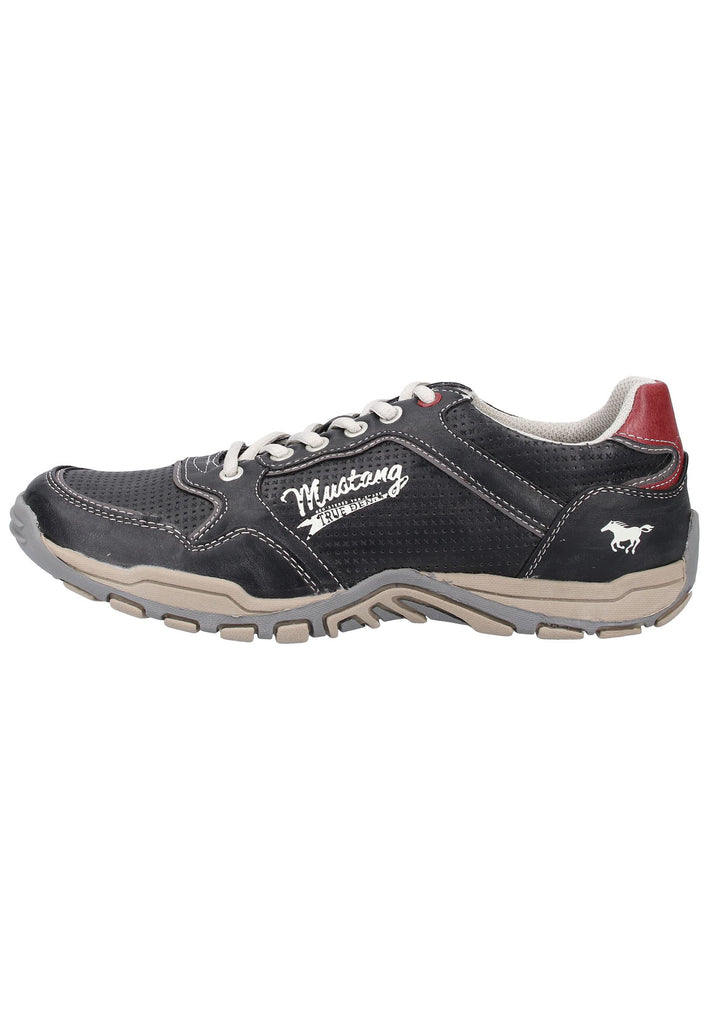 Mustang Sneaker Lederimitat Grau - surf4shoes