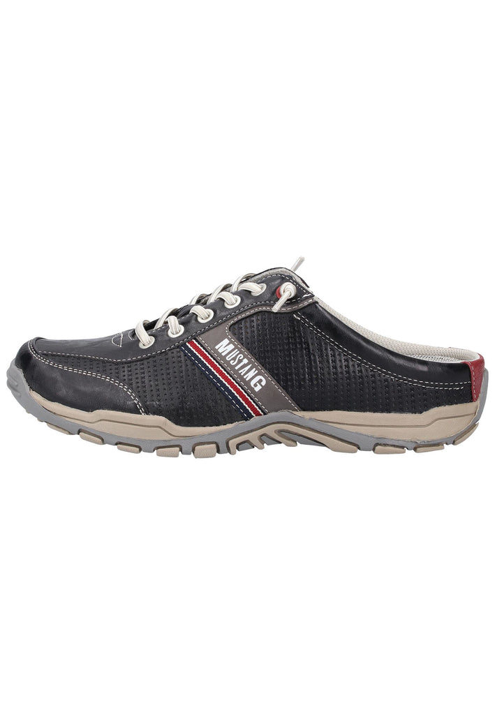 Mustang Clogs Lederimitat Grau - surf4shoes