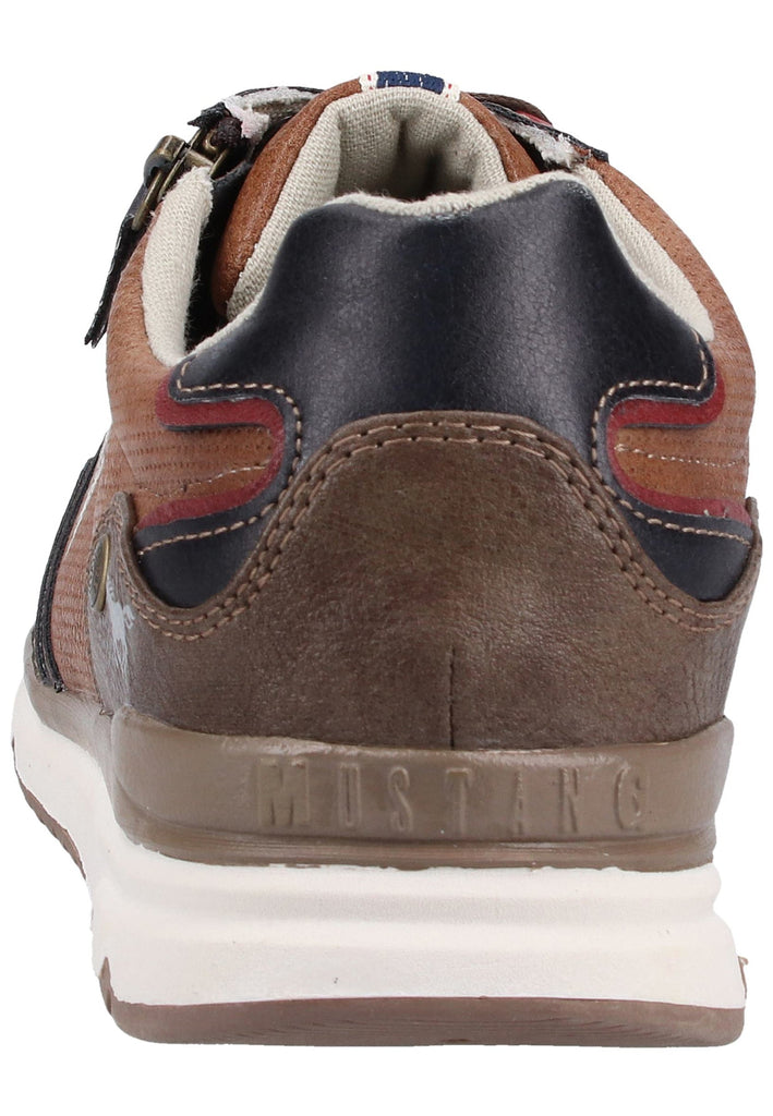Mustang Sneaker Lederimitat Braun - surf4shoes