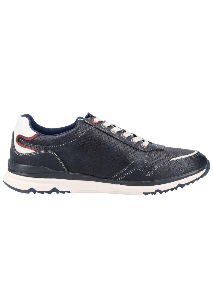 Mustang Sneaker Lederimitat Navy - surf4shoes