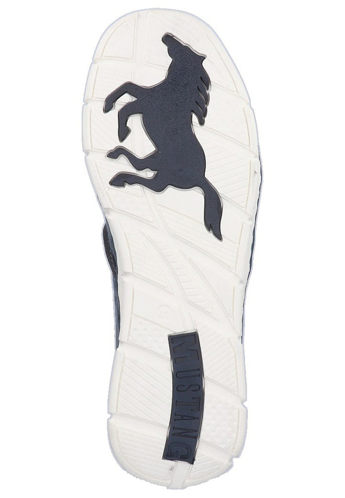 Mustang Slipper Leder Dunkelblau - surf4shoes