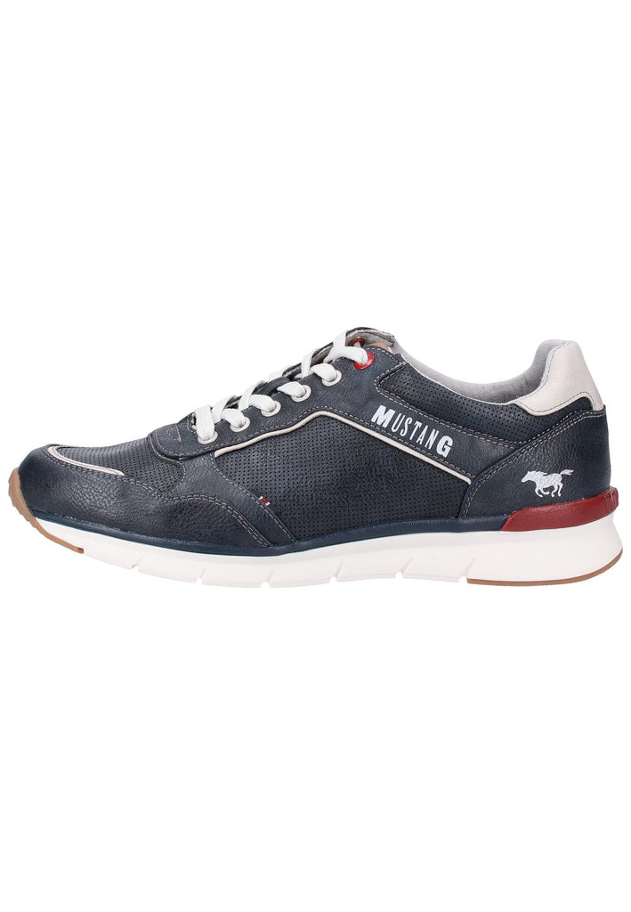 Mustang Sneaker Lederimitat Navy - surf4shoes