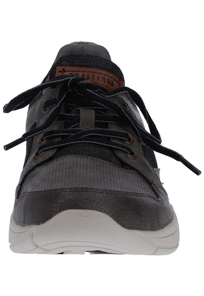 Mustang Sneaker Lederimitat Grau - surf4shoes